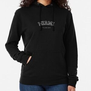 School Spirit Wear University Of Miami Hoodie